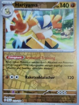 Hariyama 113/193 - Reverse Holo